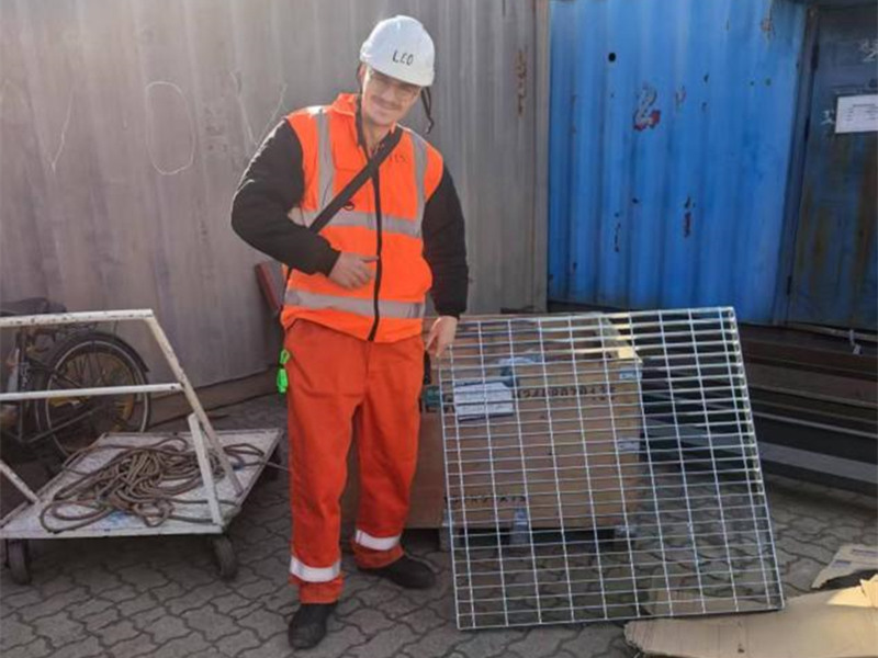 Ship profondo Ship-Speciale a forma di stampa Special Welded Grating Project
